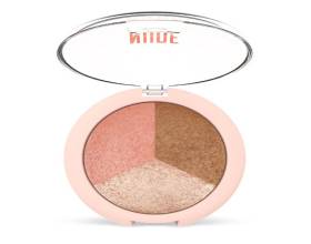 Nude Look Baced Trio Face Powder 